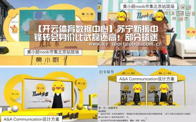 【开云体育数据中心】苏宁新援中锋转会身价比武磊还高!部分球迷质疑苏宁人傻钱多(图1) KAIYUN官网